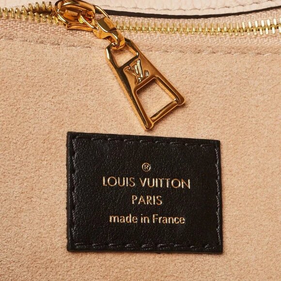 Louis Vuitton Laurel Leather And Monogram Canvas On My Side MM Bag - Picture 8 of 12